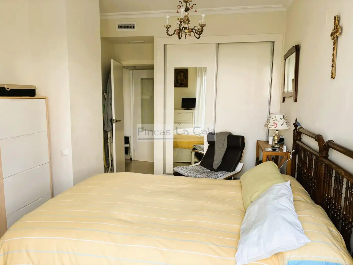 Schlafzimmer von Wohnungen zum Verkauf in Villajoyosa / La Vila Joiosa mit Klimaanlage, Heizung und Terrasse