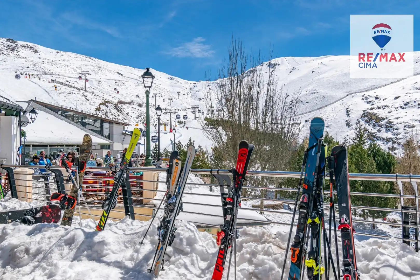 Vista exterior de Estudio en venta en Sierra Nevada con Calefacción y Terraza