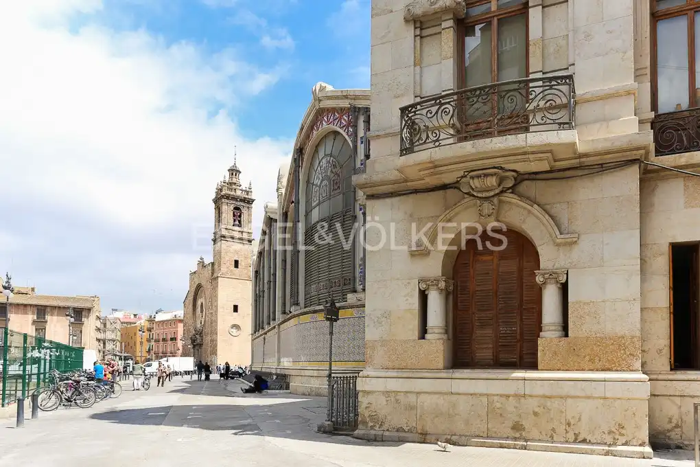 Vista exterior de Pis de lloguer en Valencia amb Aire condicionat, Calefacció i Parquet