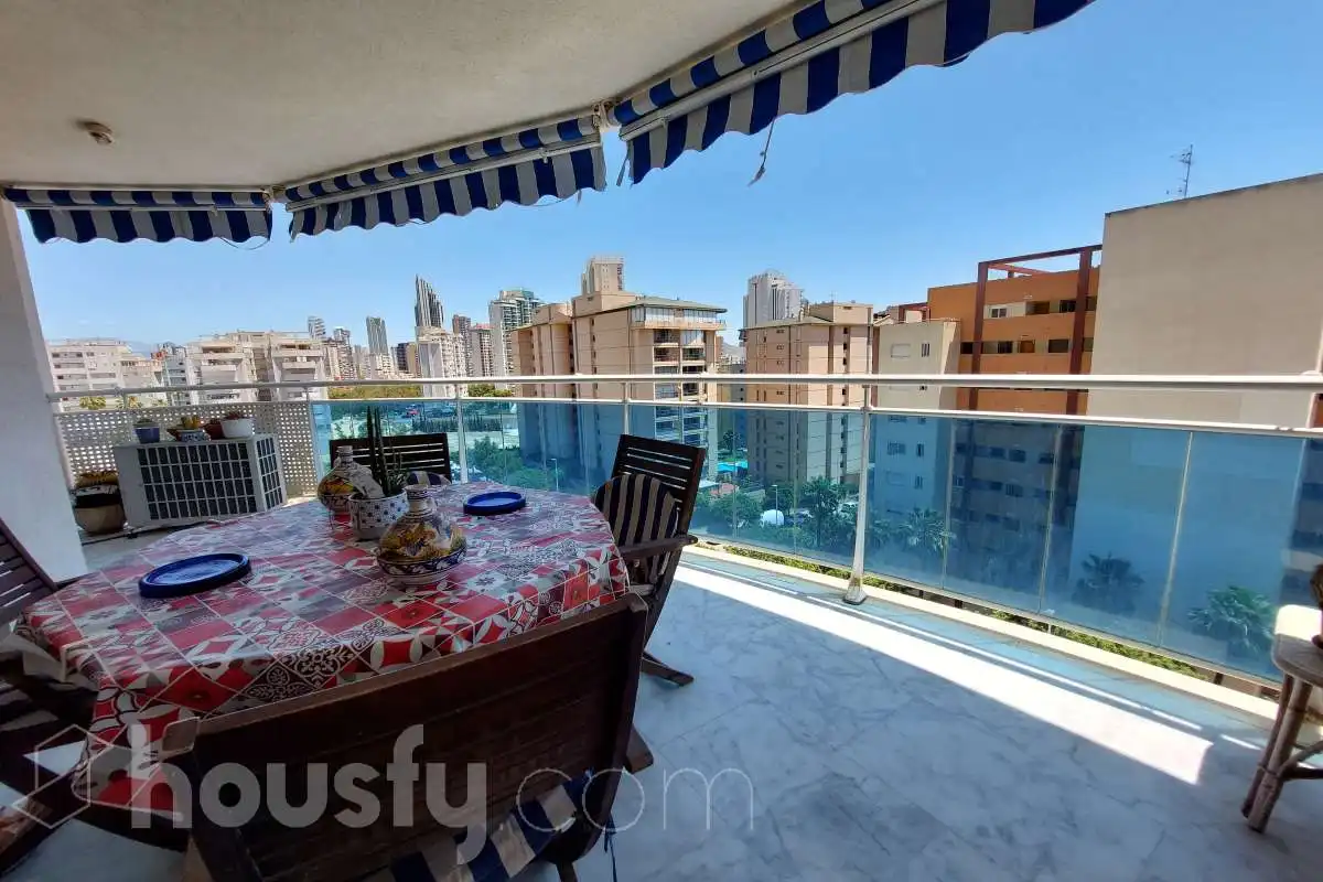 Terrassa de Pis en venda en Villajoyosa / La Vila Joiosa amb Aire condicionat, Jardí privat i Terrassa