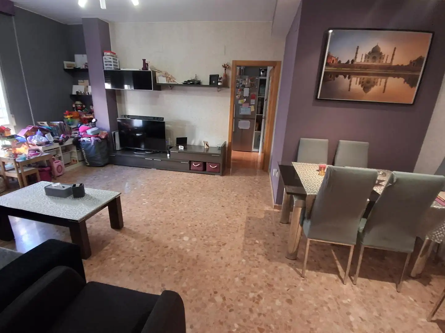 Sala de estar de Piso en venta en Alzira