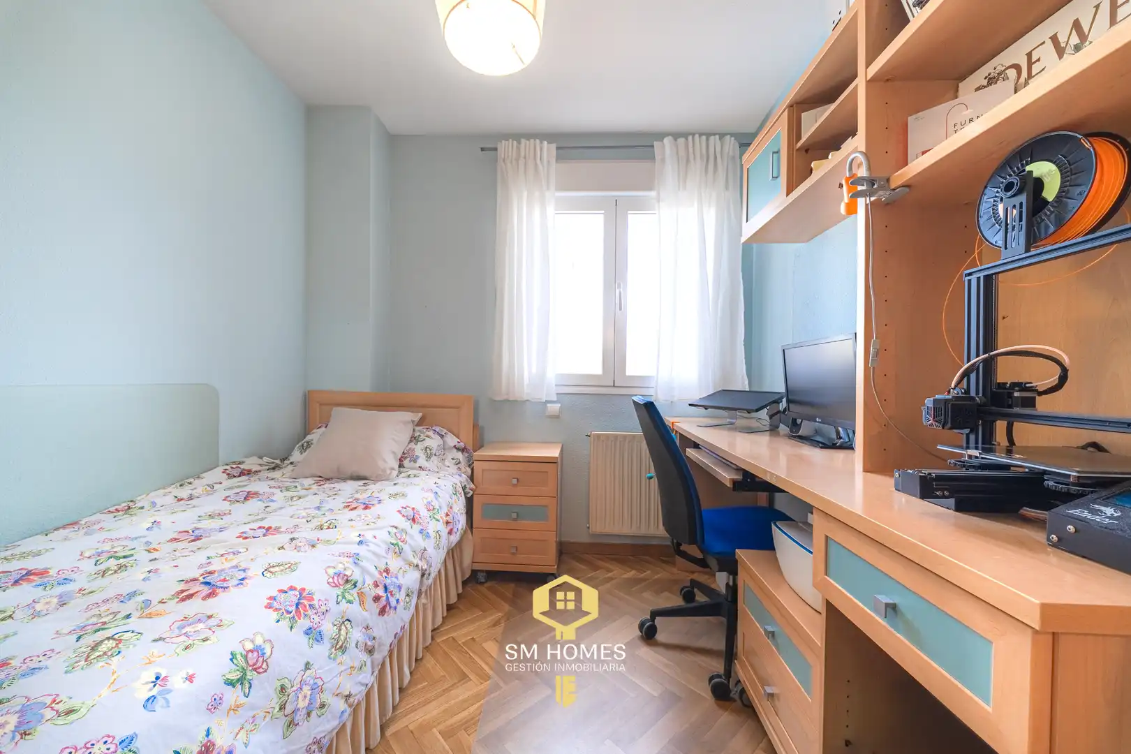 Schlafzimmer von Wohnung zum Verkauf in Leganés mit Klimaanlage, Heizung und Terrasse