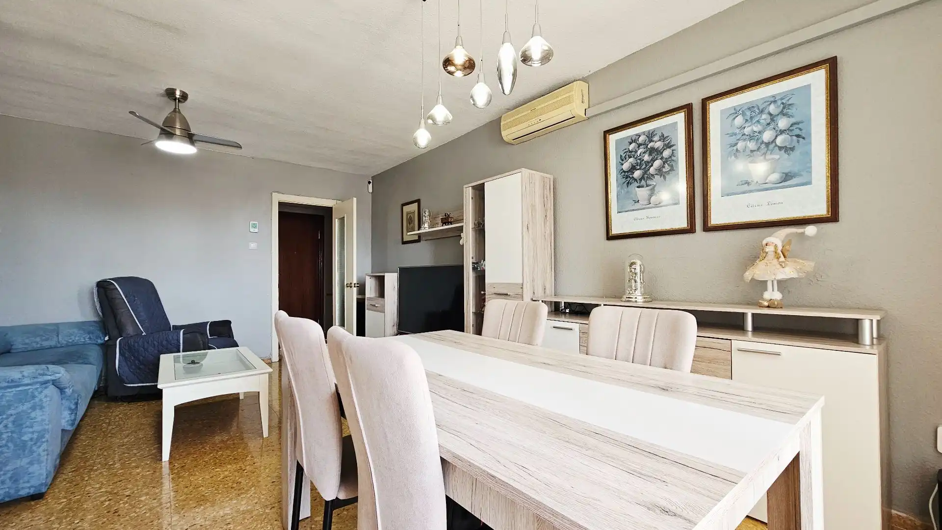 Comedor de Piso en venta en Valencia con Aire acondicionado y Terraza