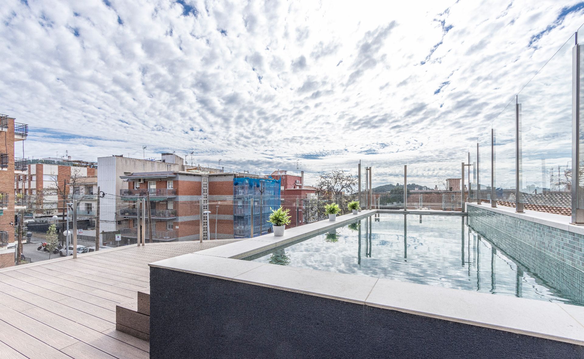 Piscina de Pis en venda en  Barcelona Capital amb Aire condicionat, Calefacció i Parquet