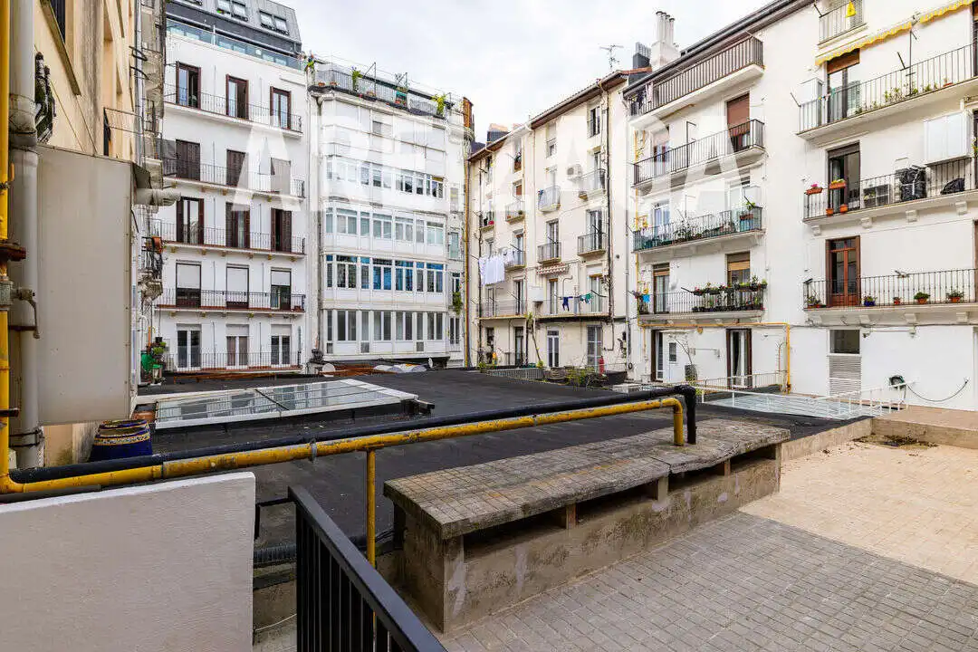 Terraza de Piso en venta en Donostia - San Sebastián  con Calefacción, Terraza y Balcón