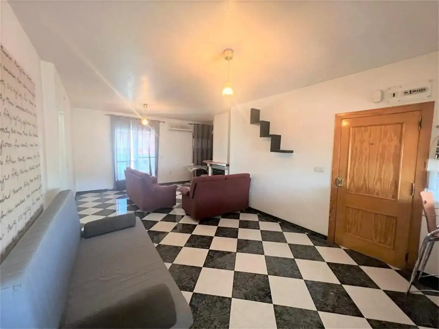 Sala d'estar de Àtic en venda en Elche de la Sierra amb Aire condicionat