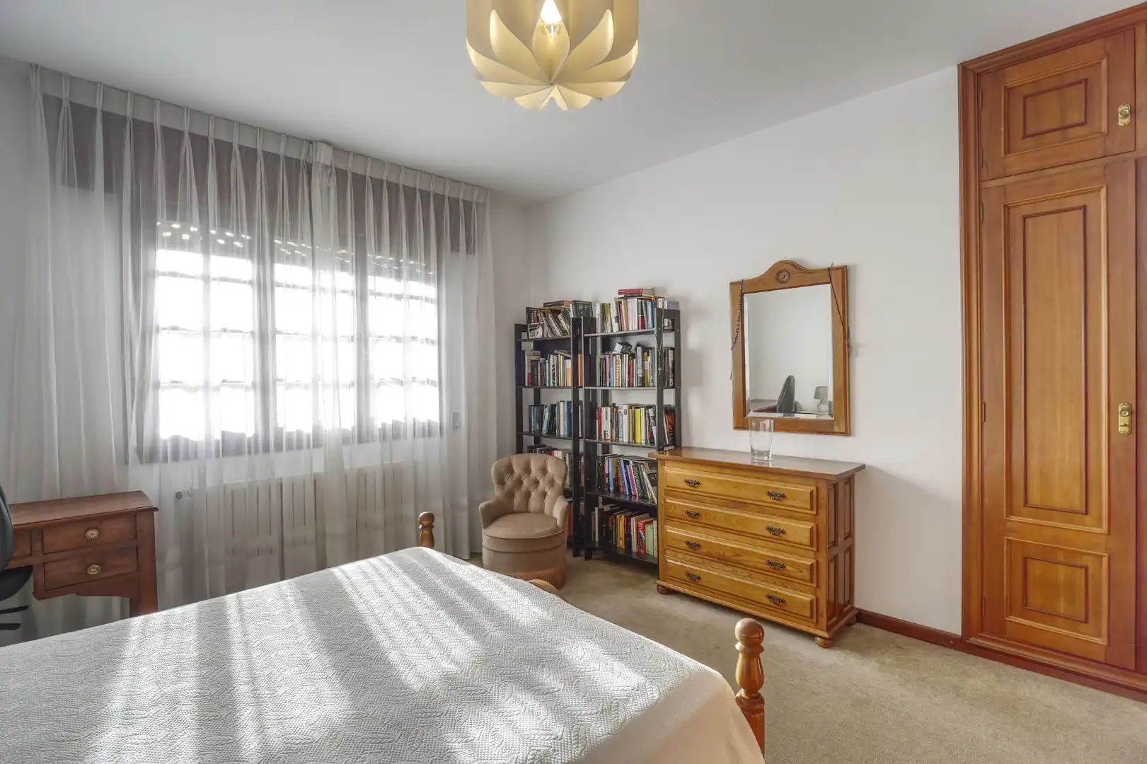 Bedroom of Houses for sale in Brión  with Heating, Private garden and Terrace