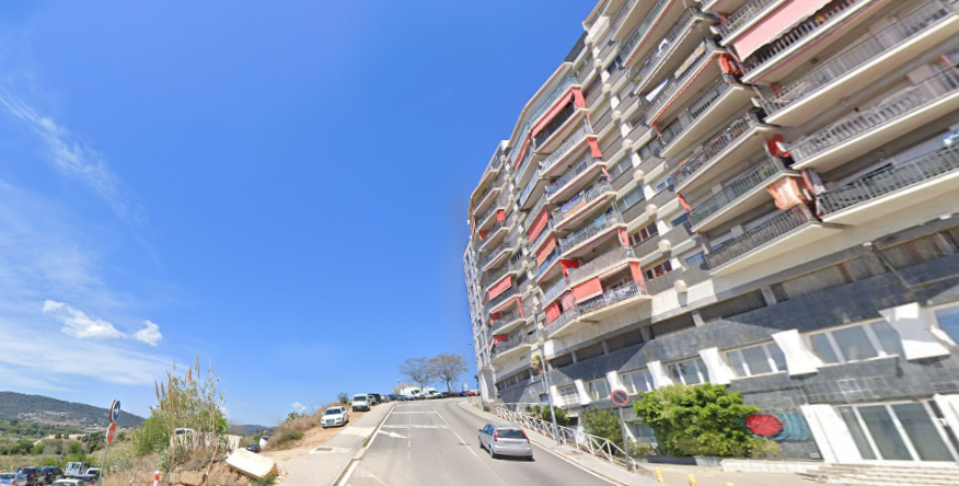 Vista exterior de Piso en venta en Mataró