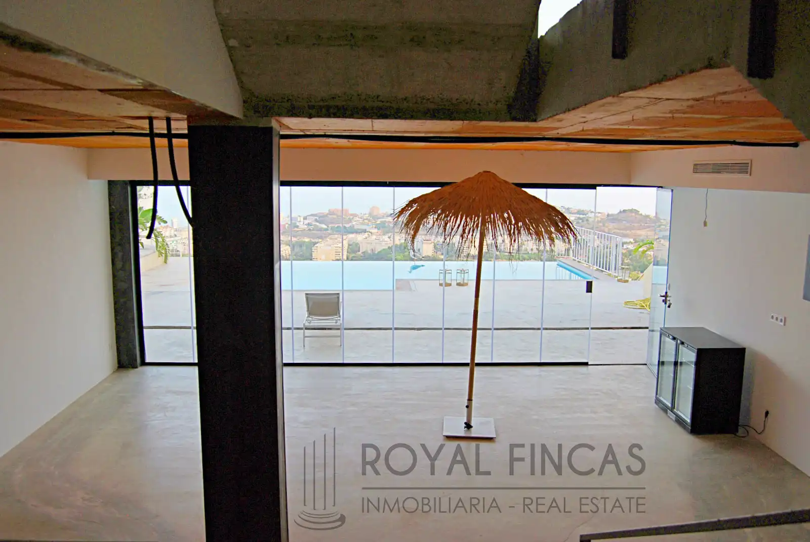 Exterior view of Detached homes for sale in Benalmádena  with Air Conditioner, Terrace and Swimming Pool