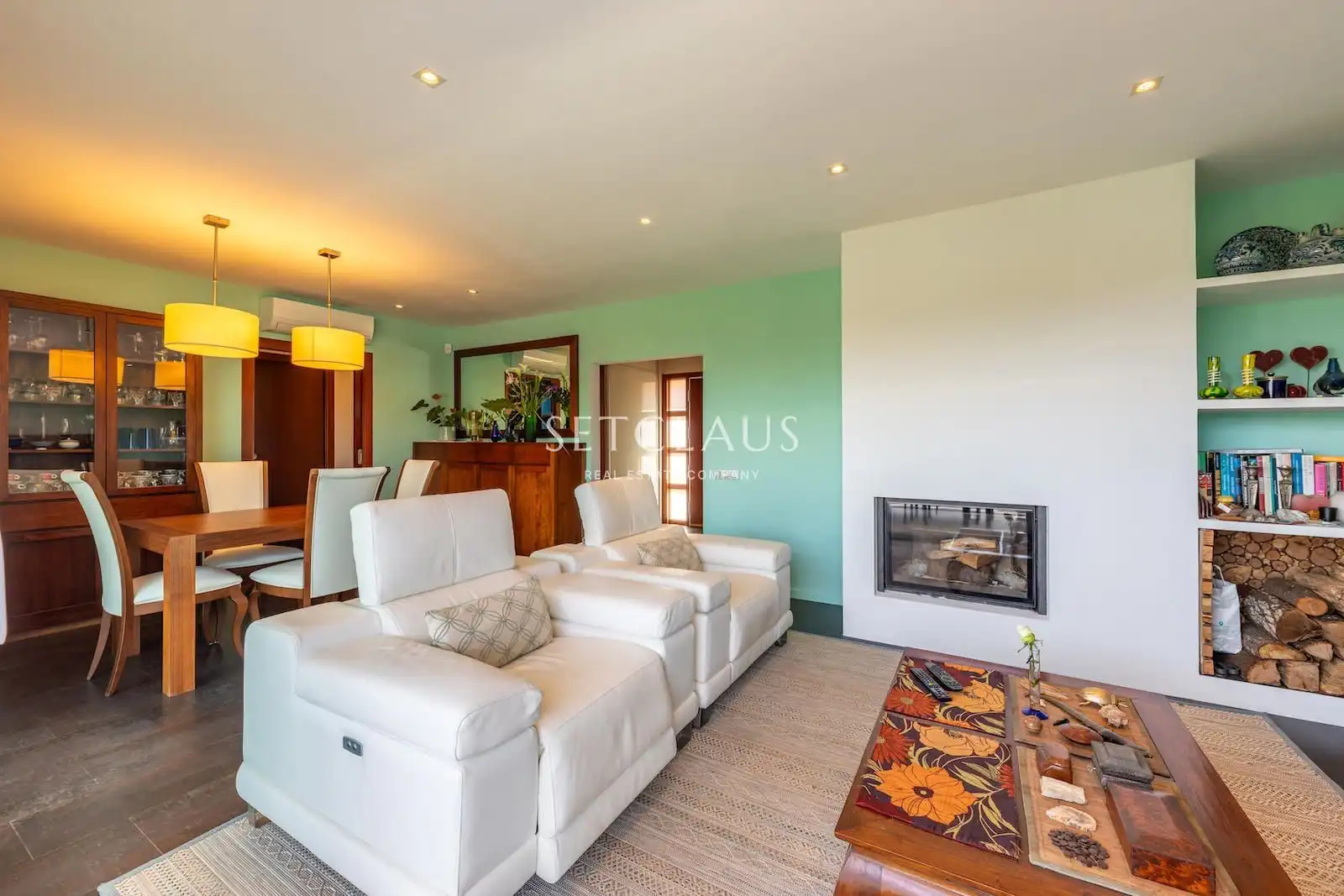 Sala de estar de Casa o chalet en venta en Vilanova del Vallès con Aire acondicionado, Calefacción y Jardín privado