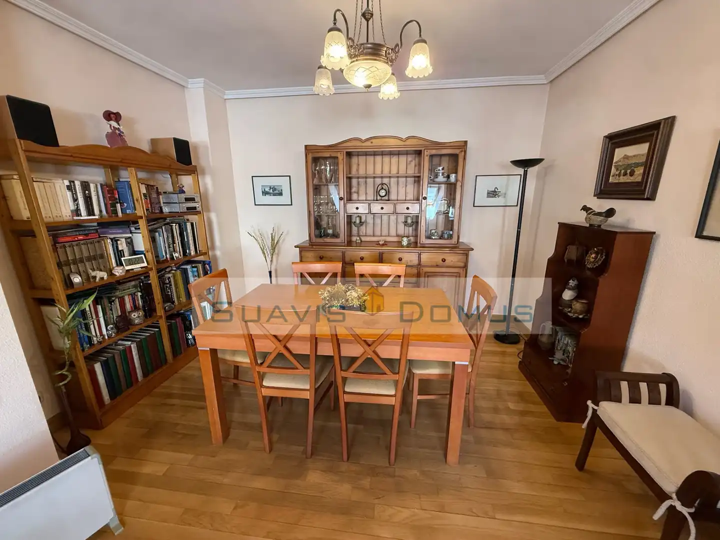 Esszimmer von Wohnung zur Miete in Zamora Capital  mit Heizung, Parkett und Möbliert