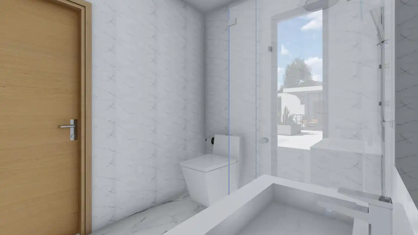 Baño de Casa o chalet en venta en L'Ametlla de Mar  con Jardín privado y Piscina