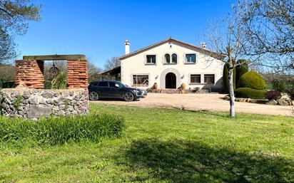 Vista exterior de Finca rústica en venda en Girona Capital amb Calefacció, Jardí privat i Terrassa