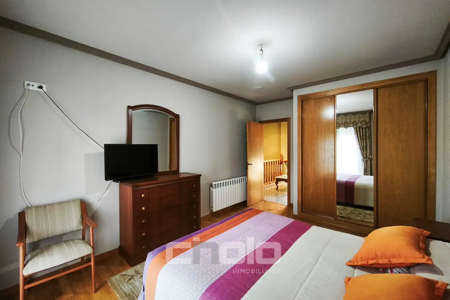 Bedroom of Houses for sale in Begonte  with Heating, Parquet flooring and Storage room