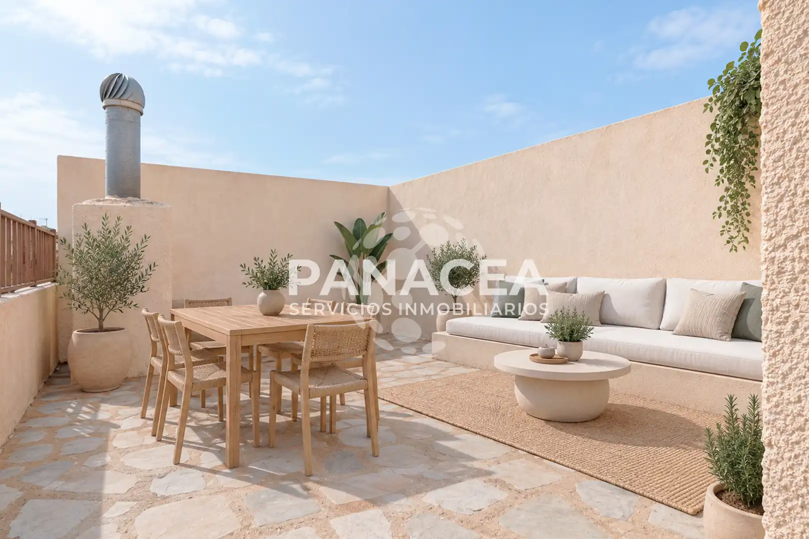 Terraza de Casa o chalet en venta en Las Tres Villas, Almería