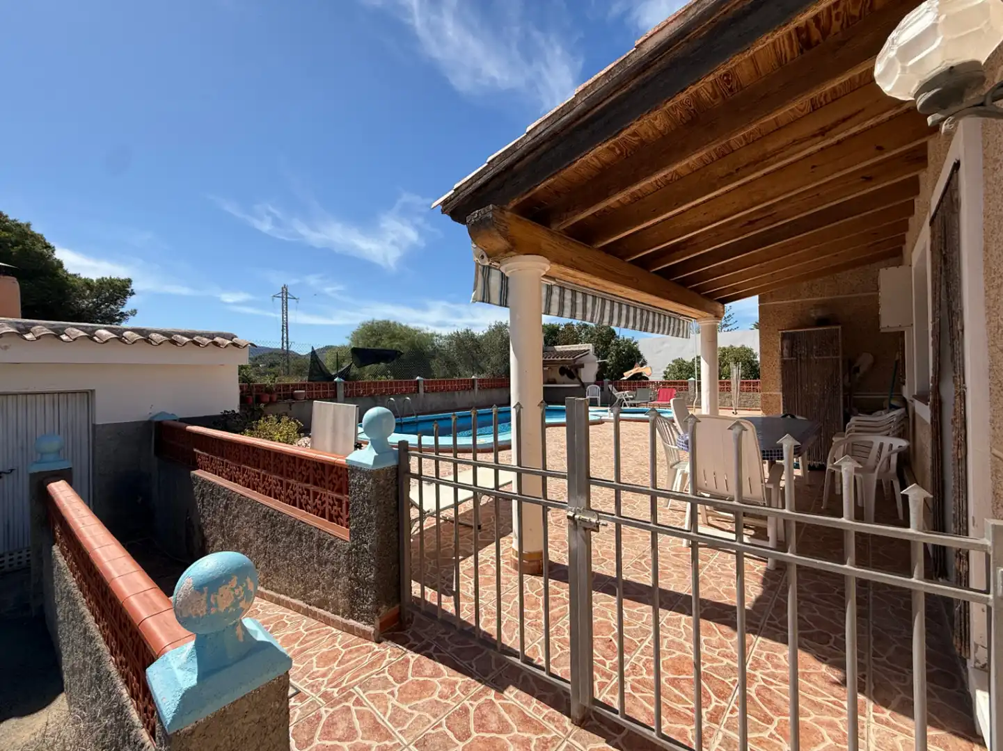 Swimming pool of Houses for sale in Sant Josep de sa Talaia  with Air Conditioner, Heating and Terrace