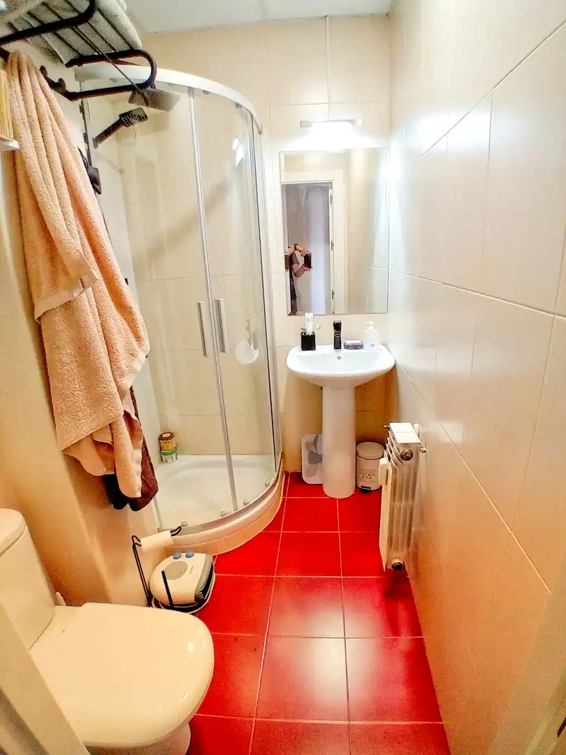 Bathroom of Flat for rent in Aranda de Duero  with Heating, Parquet flooring and Terrace