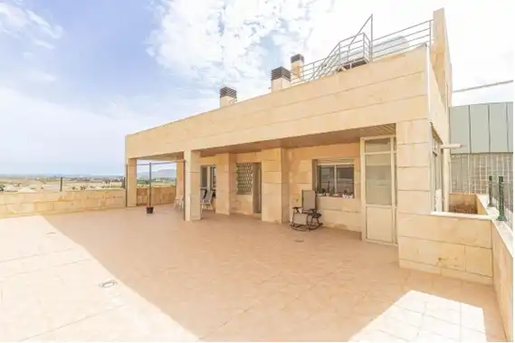 Terraza de Ático en venta en Torre-Pacheco con Aire acondicionado, Amueblado y Horno