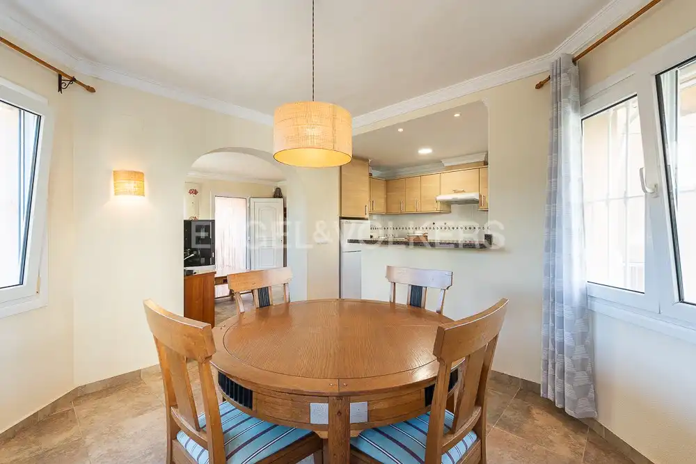 Dining room of Houses for sale in Oliva  with Air Conditioner, Heating and Private garden