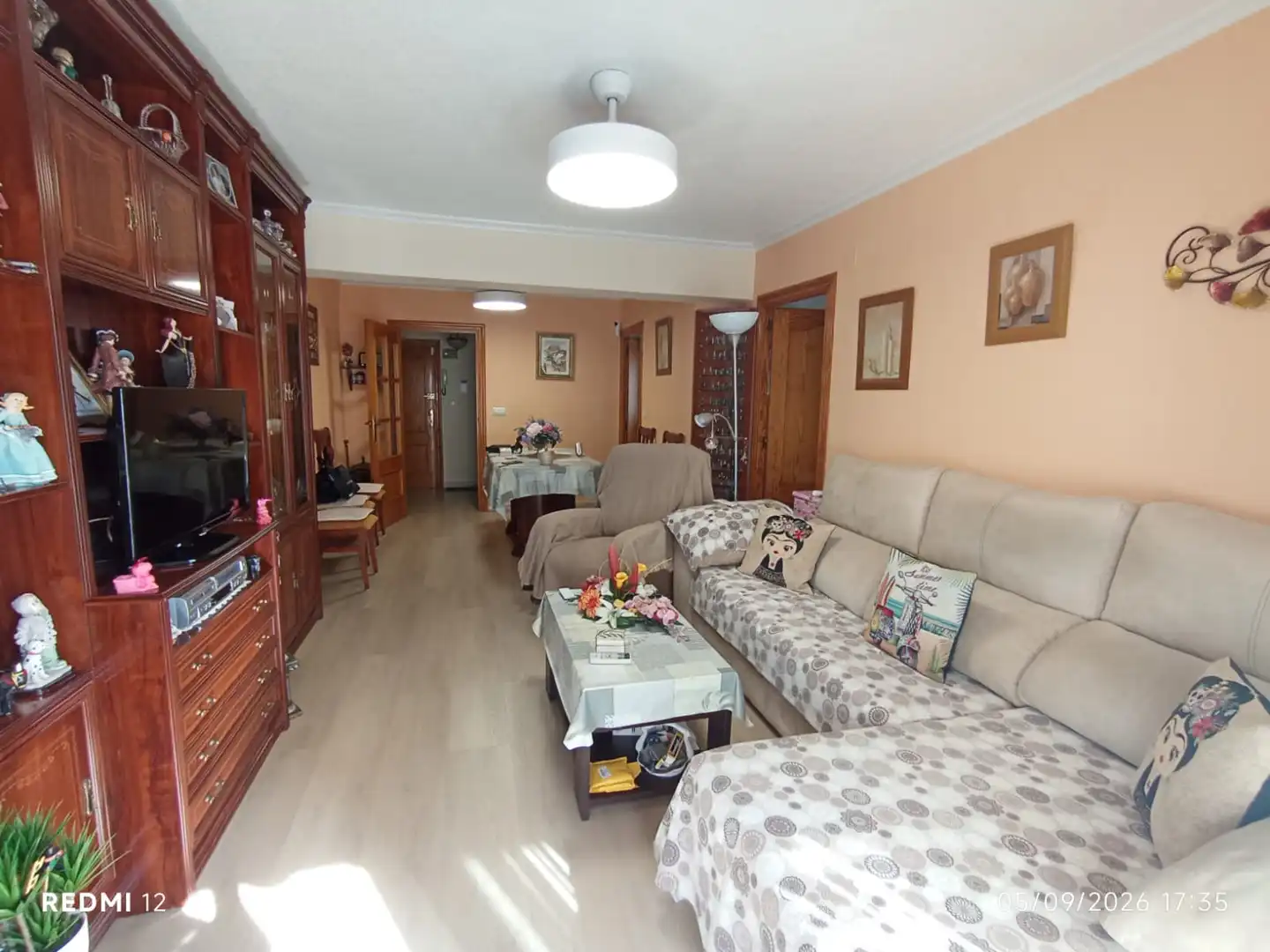 Sala d'estar de Pis en venda en Alicante / Alacant amb Aire condicionat, Moblat i Forn