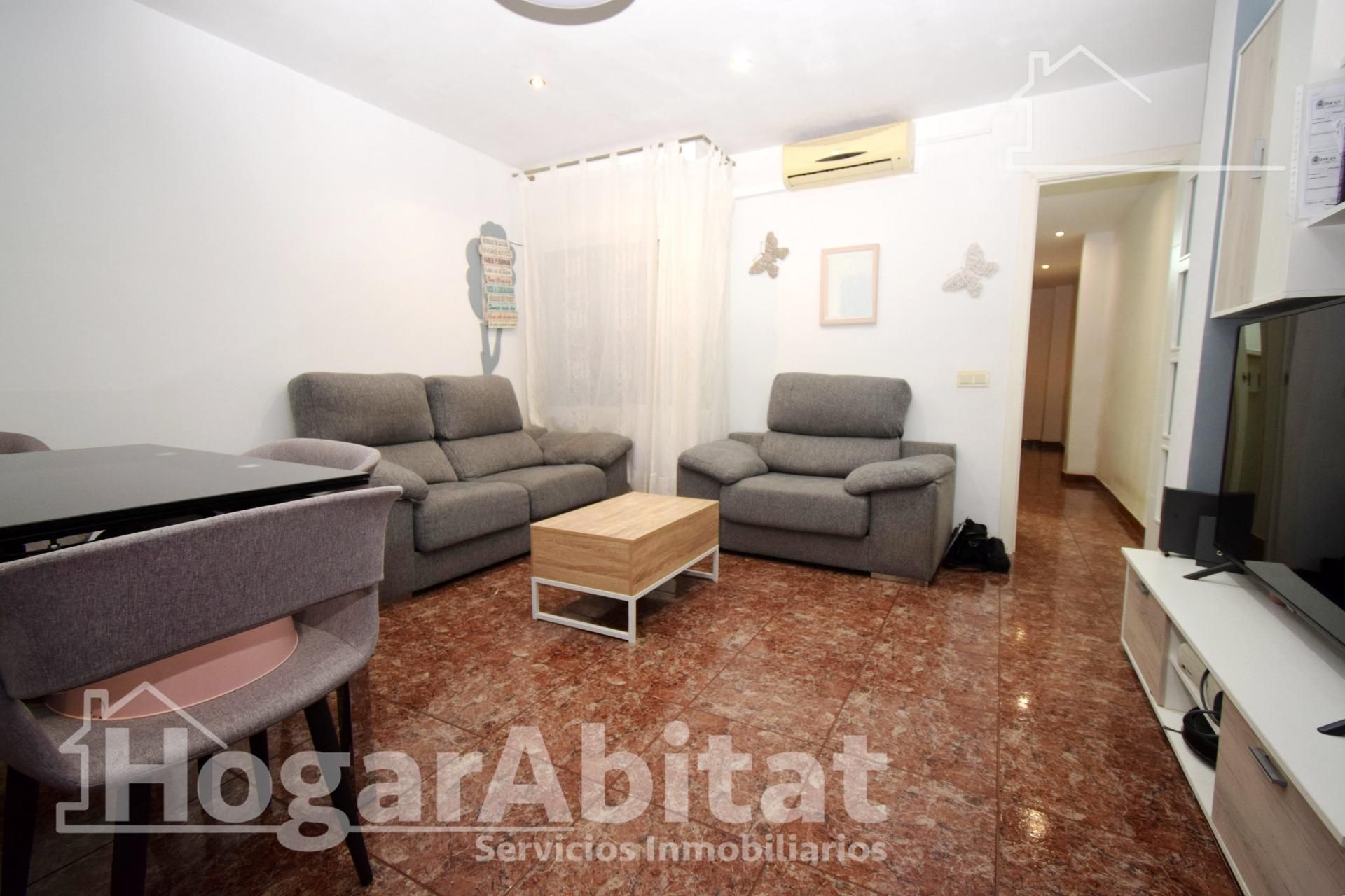 Sala de estar de Piso en venta en  Valencia Capital con Aire acondicionado y Calefacción