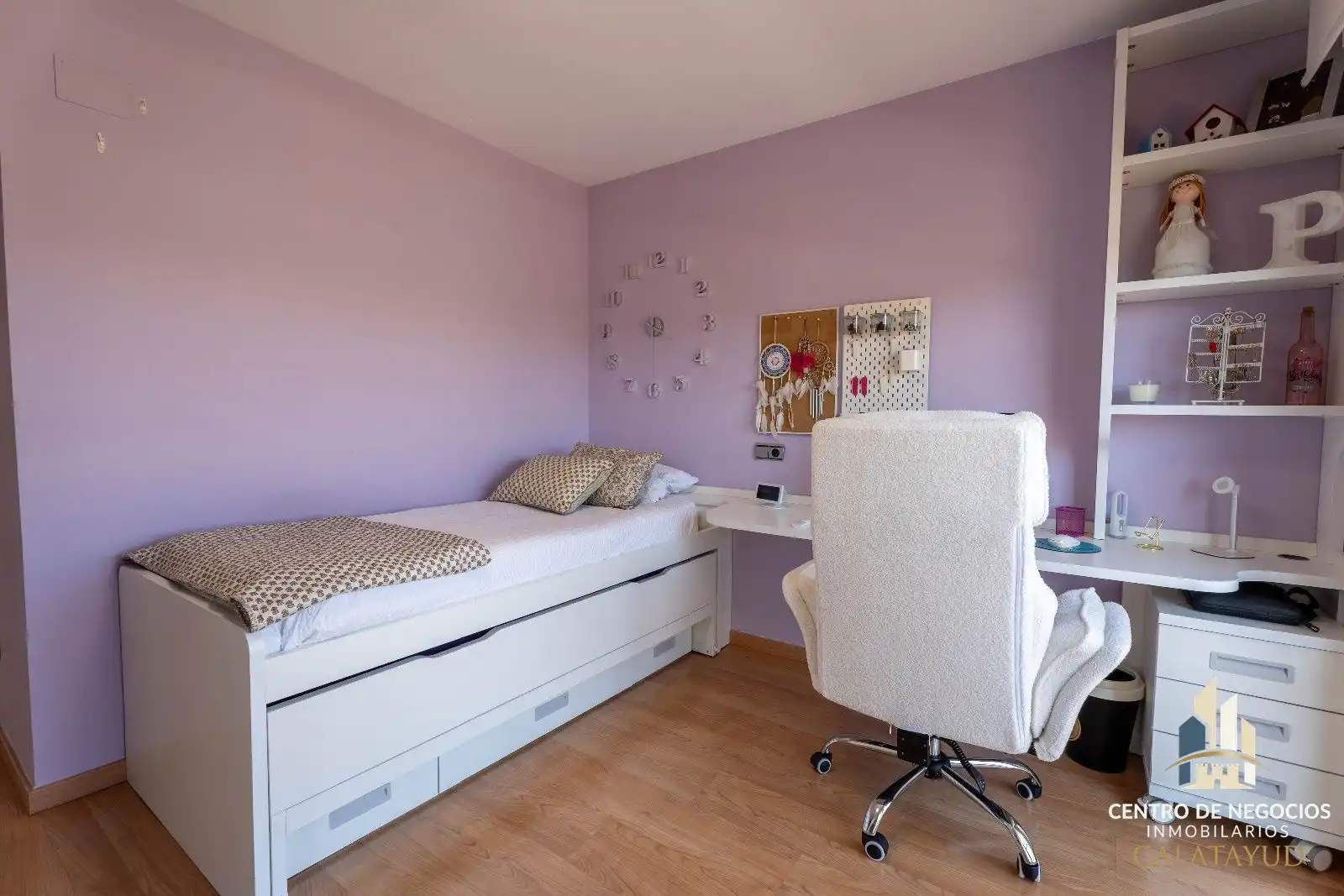 Dormitori de Casa o xalet en venda en Calatayud amb Aire condicionat, Calefacció i Parquet