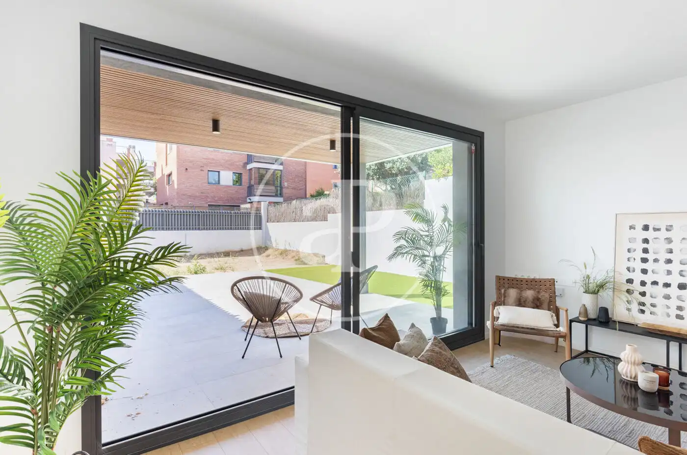 Terraza de Piso en venta en Sant Cugat del Vallès con Aire acondicionado, Calefacción y Jardín privado