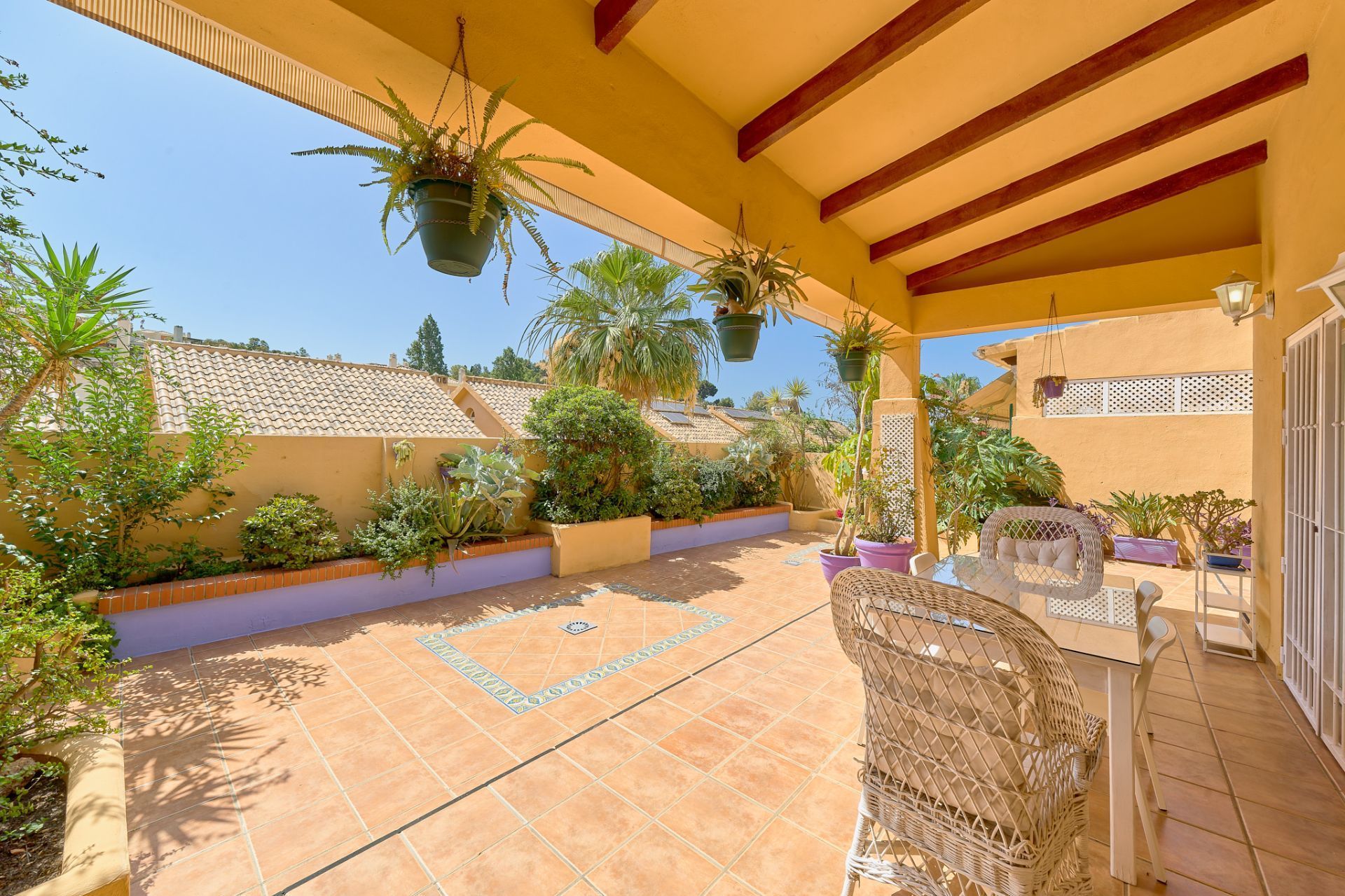 Terrace of Single-family semi-detached for sale in Málaga Capital  with Air Conditioner, Heating and Terrace