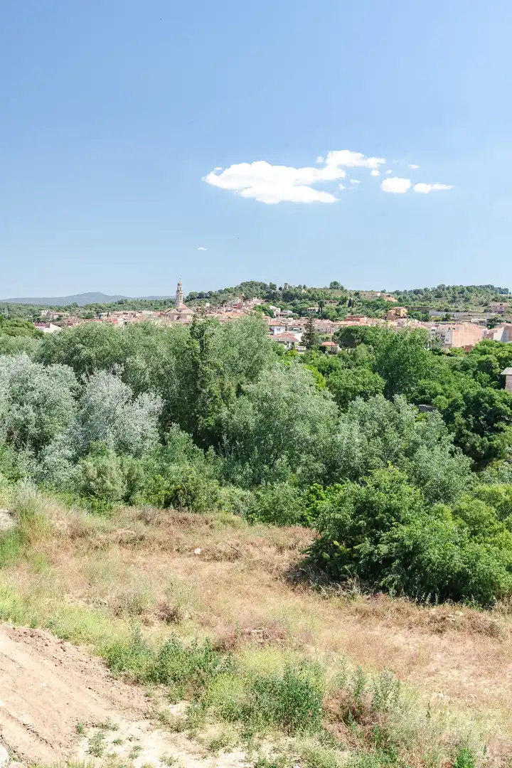 Einfamilien-Reihenhaus zum Verkauf in Vila-rodona mit Privatgarten und Ofen