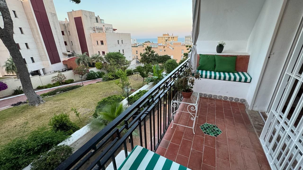 Terrace of Flat to rent in Torremolinos  with Air Conditioner, Heating and Terrace