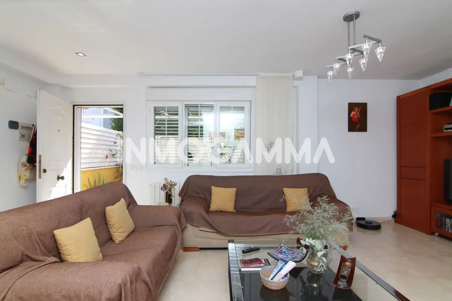 Sala de estar de Casa adosada en venta en Cullera con Terraza y Balcón