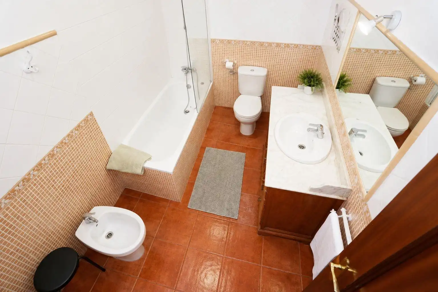Bathroom of Flat for rent in Madrid  with Heating, Furnished and Balcony