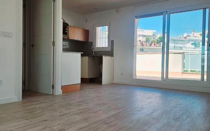 Schlafzimmer von Dachboden zum verkauf in Sitges mit Klimaanlage, Heizung und Parkett