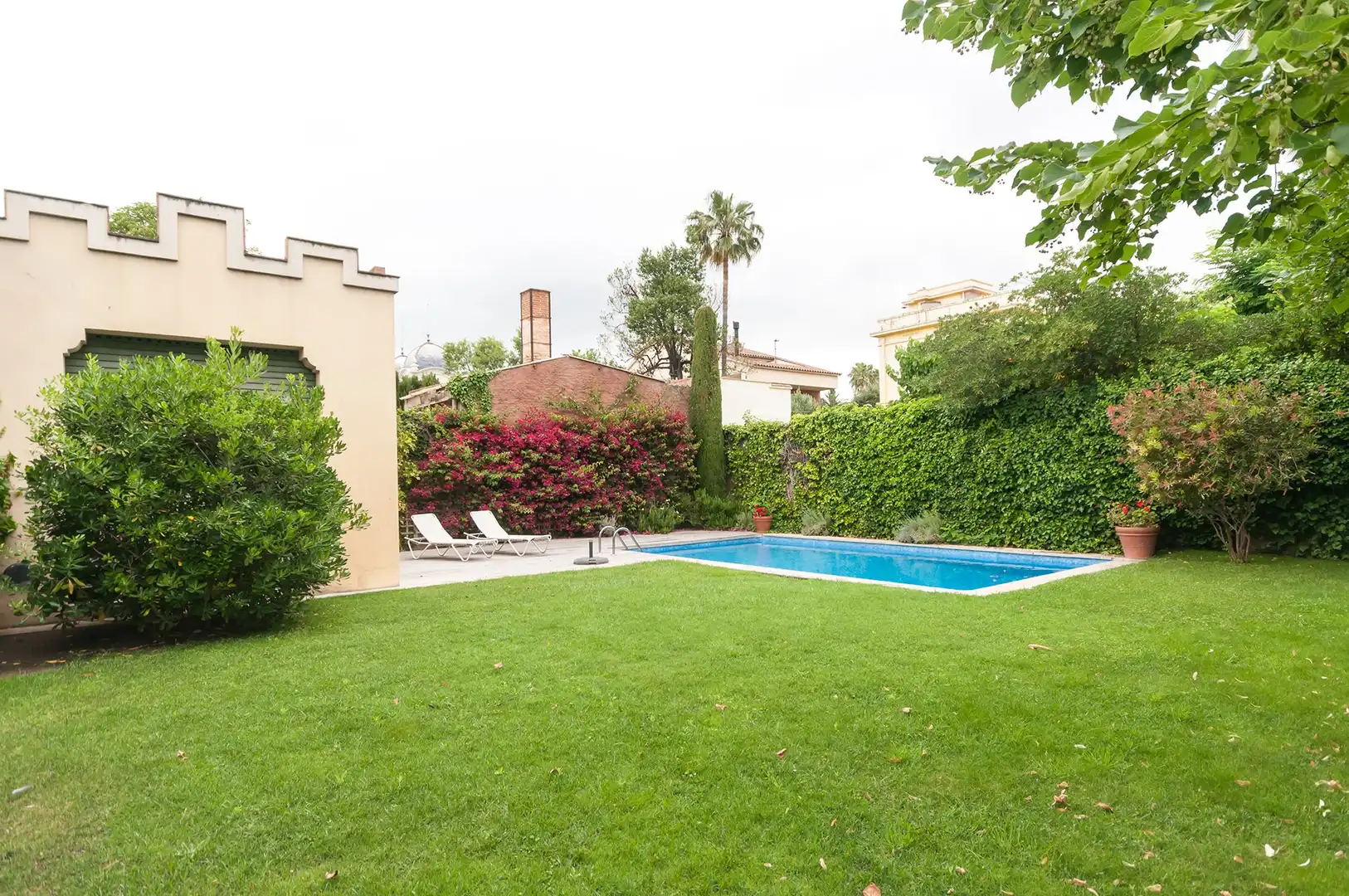 Garden of Houses for rent in Sant Just Desvern  with Air Conditioner, Heating and Terrace