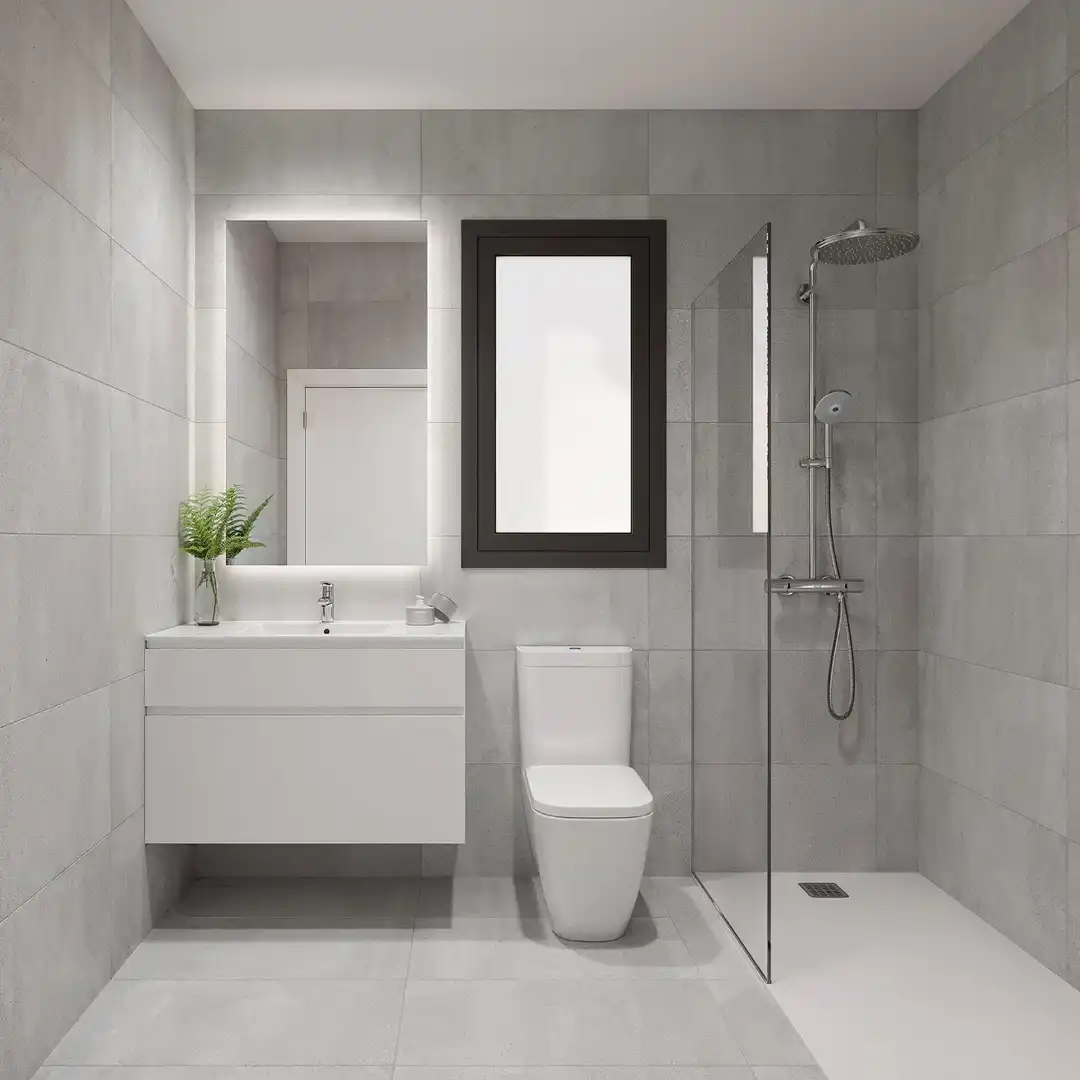 Bathroom of Attic for sale in Finestrat  with Terrace, Storage room and Sauna