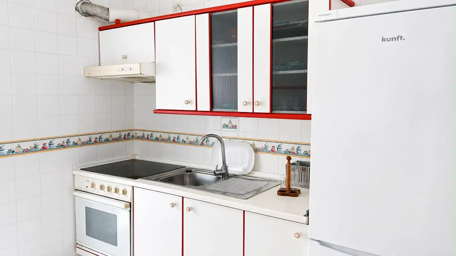 Kitchen of Apartments for rent in San Pedro del Pinatar  with Air Conditioner, Furnished and Washing machine