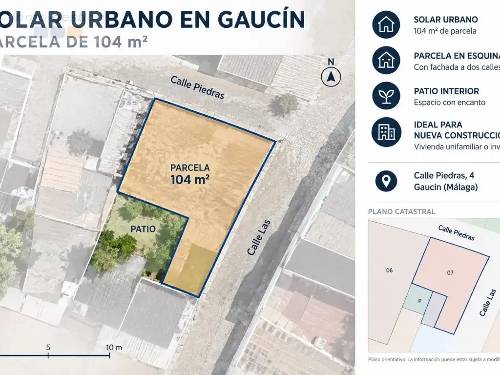 Terreno residenziale in vendita a Calle Piedras, imagen 4