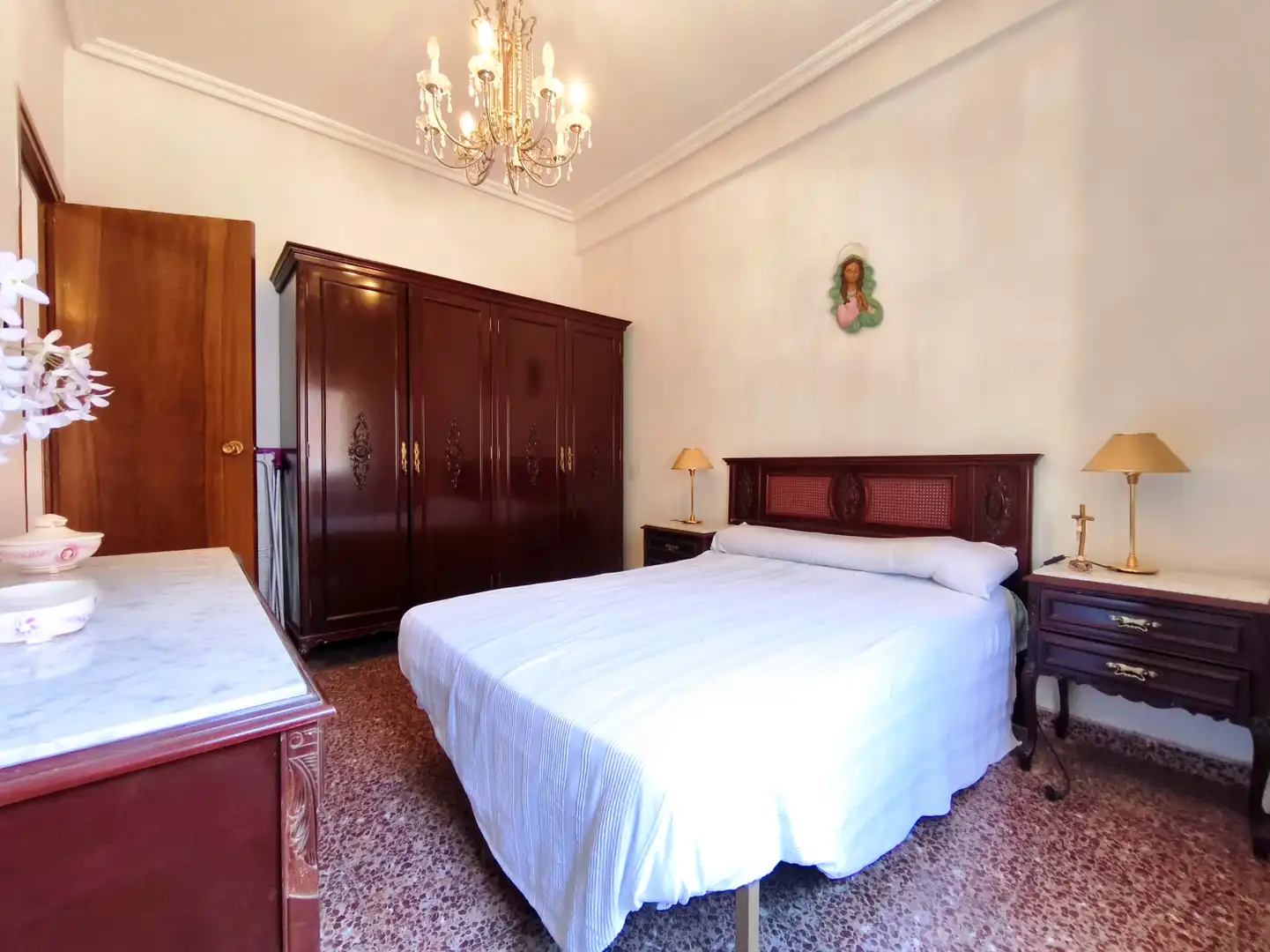 Bedroom of Flat for sale in  Logroño  with Terrace and Furnished