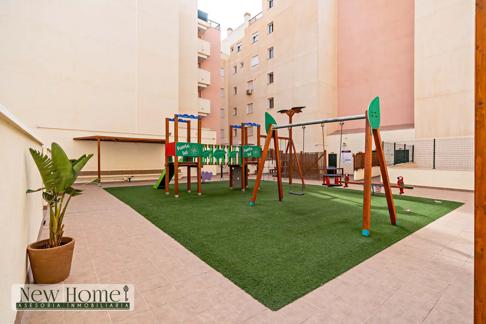 Terrace of Flat for sale in Roquetas de Mar  with Terrace, Furnished and Community pool