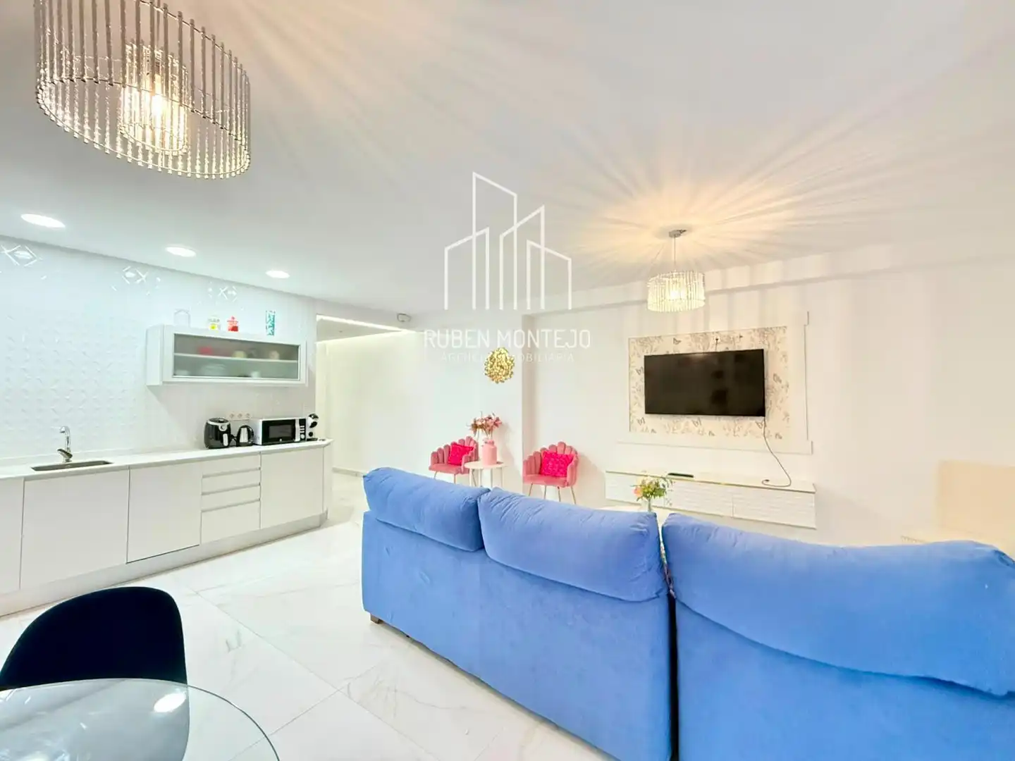 Sala de estar de Piso de alquiler en Salamanca con Calefacción, Terraza y Amueblado