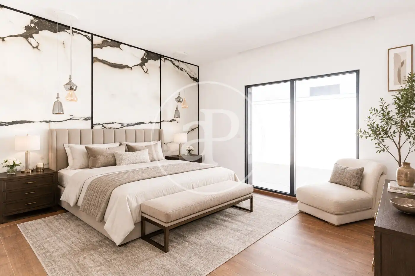Casa aparellada amb piscina en venda a C. Tallín, imagen 40