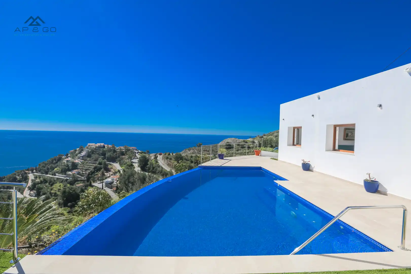 Piscina de Casa o xalet de lloguer en Almuñécar amb Aire condicionat, Jardí privat i Terrassa