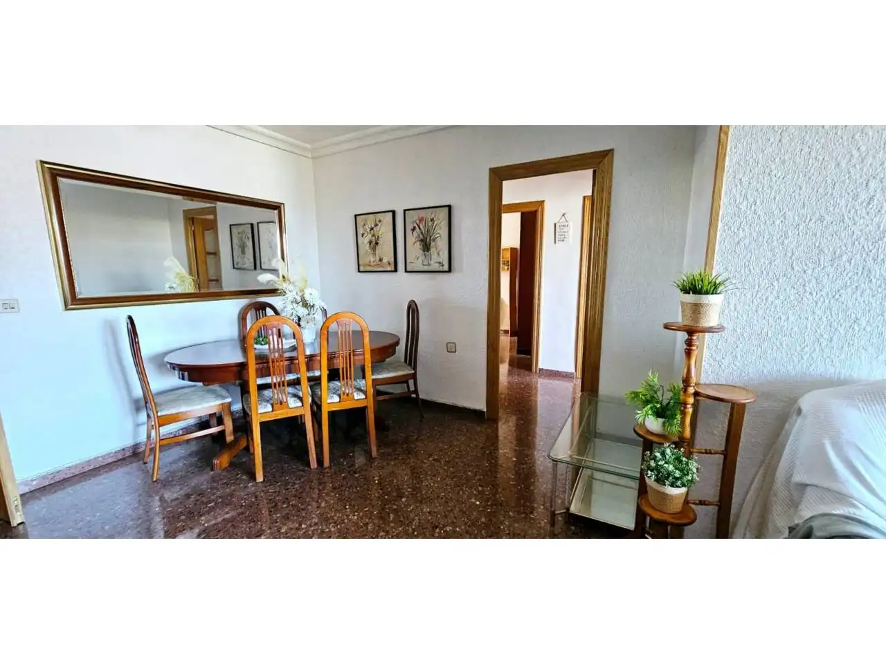 Dining room of Flat for sale in Casco Urbano