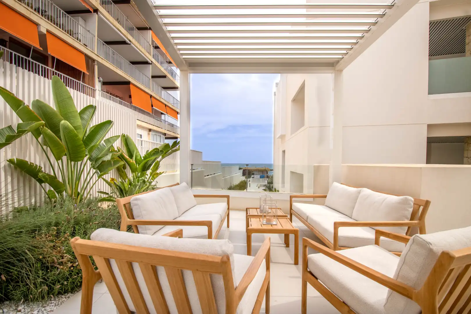 Terrace of Duplexes for rent in Jávea / Xàbia  with Air Conditioner, Heating and Terrace