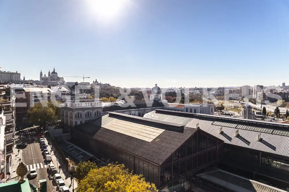 Exterior view of Flat for rent in Madrid  with Heating, Terrace and Balcony