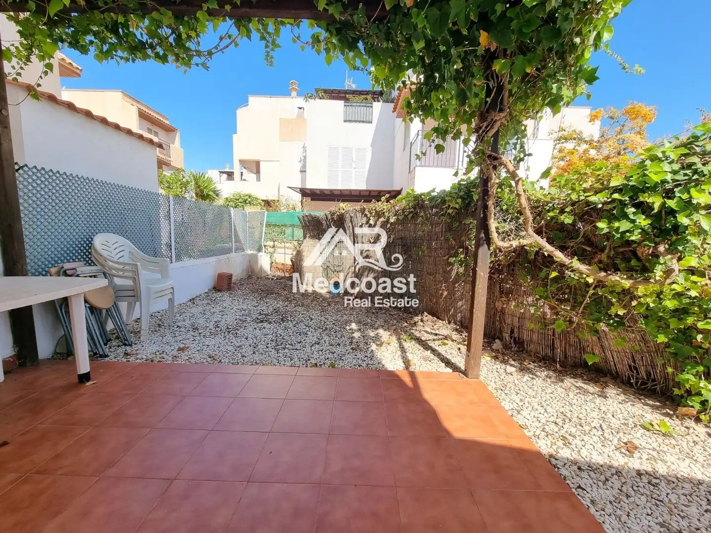 Jardín de Piso de alquiler en Vera con Terraza, Piscina y Amueblado