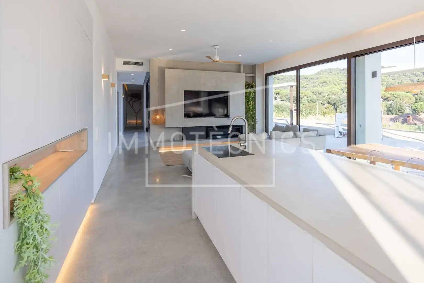Sala de estar de Casa o chalet en venta en Vilanova del Vallès con Aire acondicionado, Calefacción y Terraza