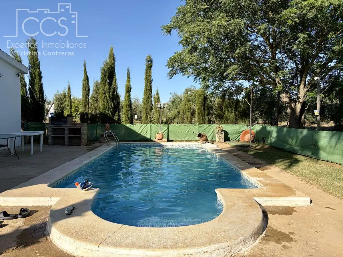 Casa rústica amb piscina en venda a Pilas, imagen 18
