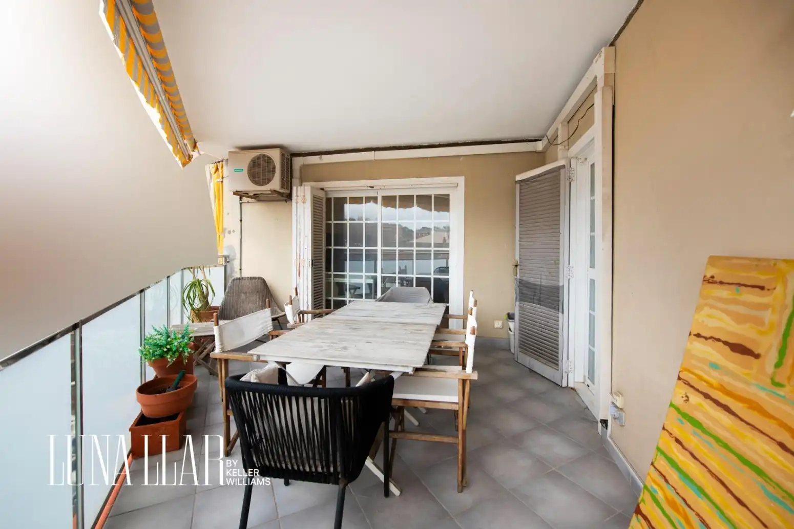 Balcony of Attic for sale in Castelldefels  with Air Conditioner, Heating and Parquet flooring