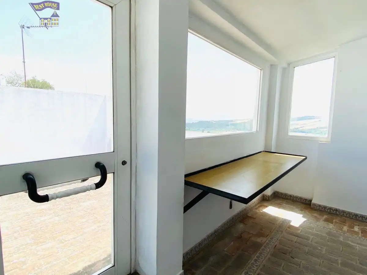 Terrassa de Apartament de lloguer en Arcos de la Frontera amb Aire condicionat, Terrassa i Moblat